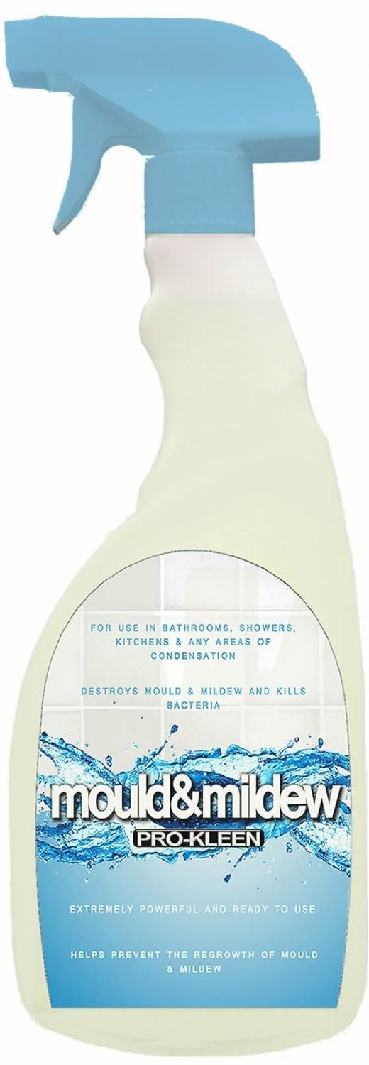 Pro-Kleen Simply Spray 750ml Professional Household Mould Mildew Remover and Killer Spray