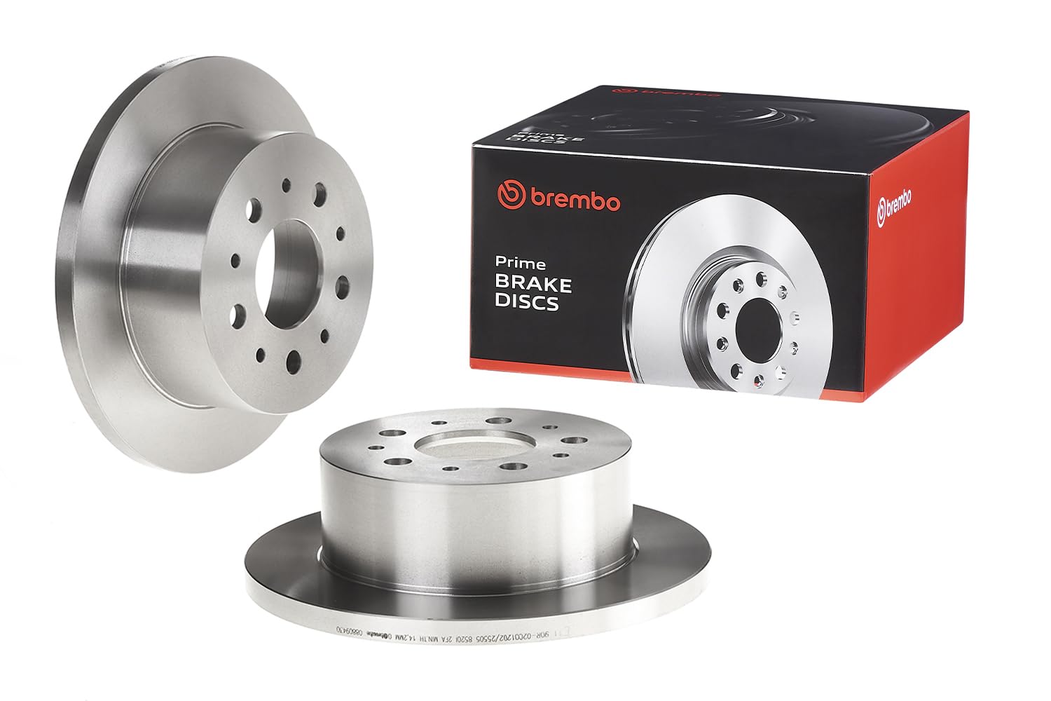 Brembo 08809430 Disco de Freno, Set de 2