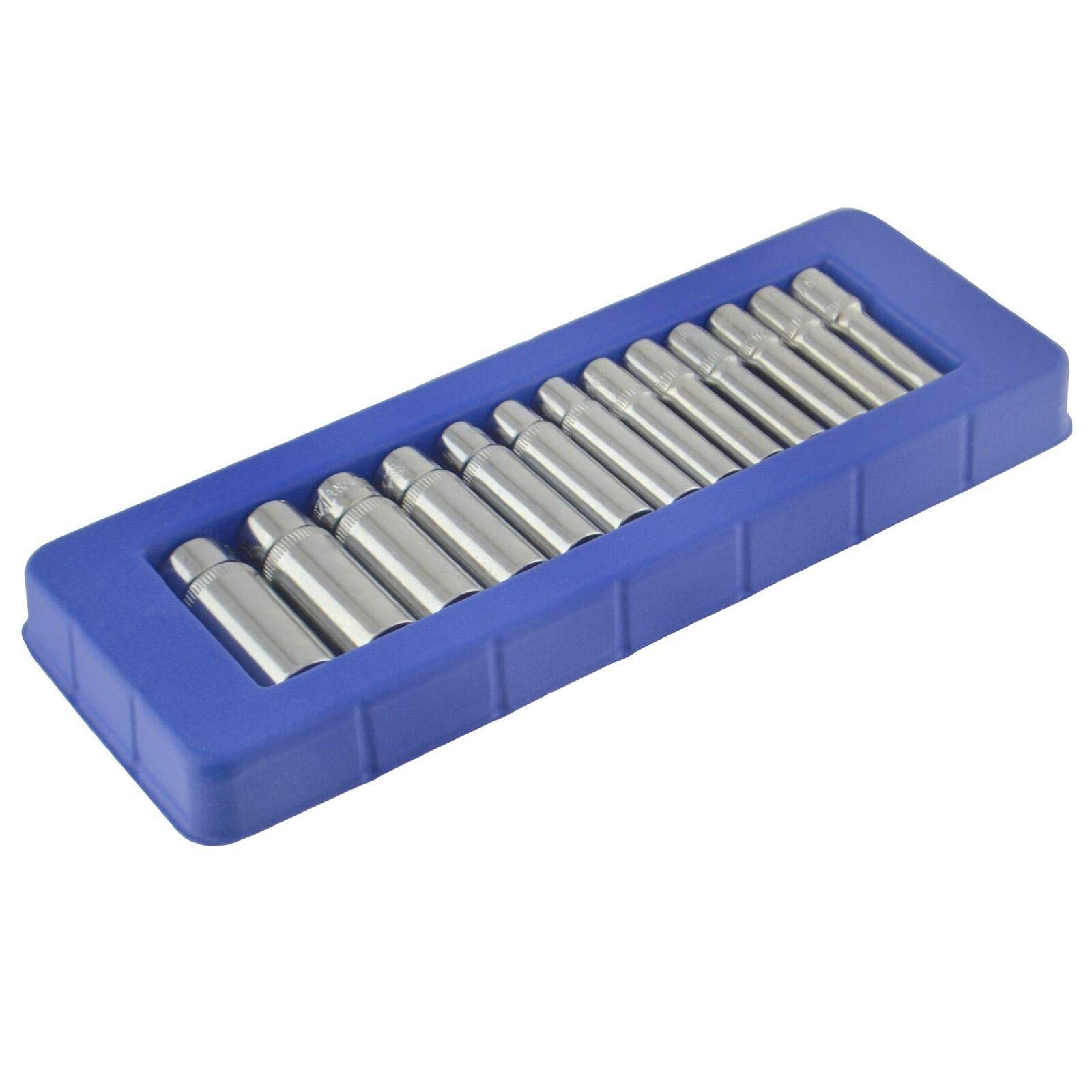 1/4" klucz dynamometryczny 5 – 25 Nm + metryczne 6-stronne głębokie gniazda 4-14 mm