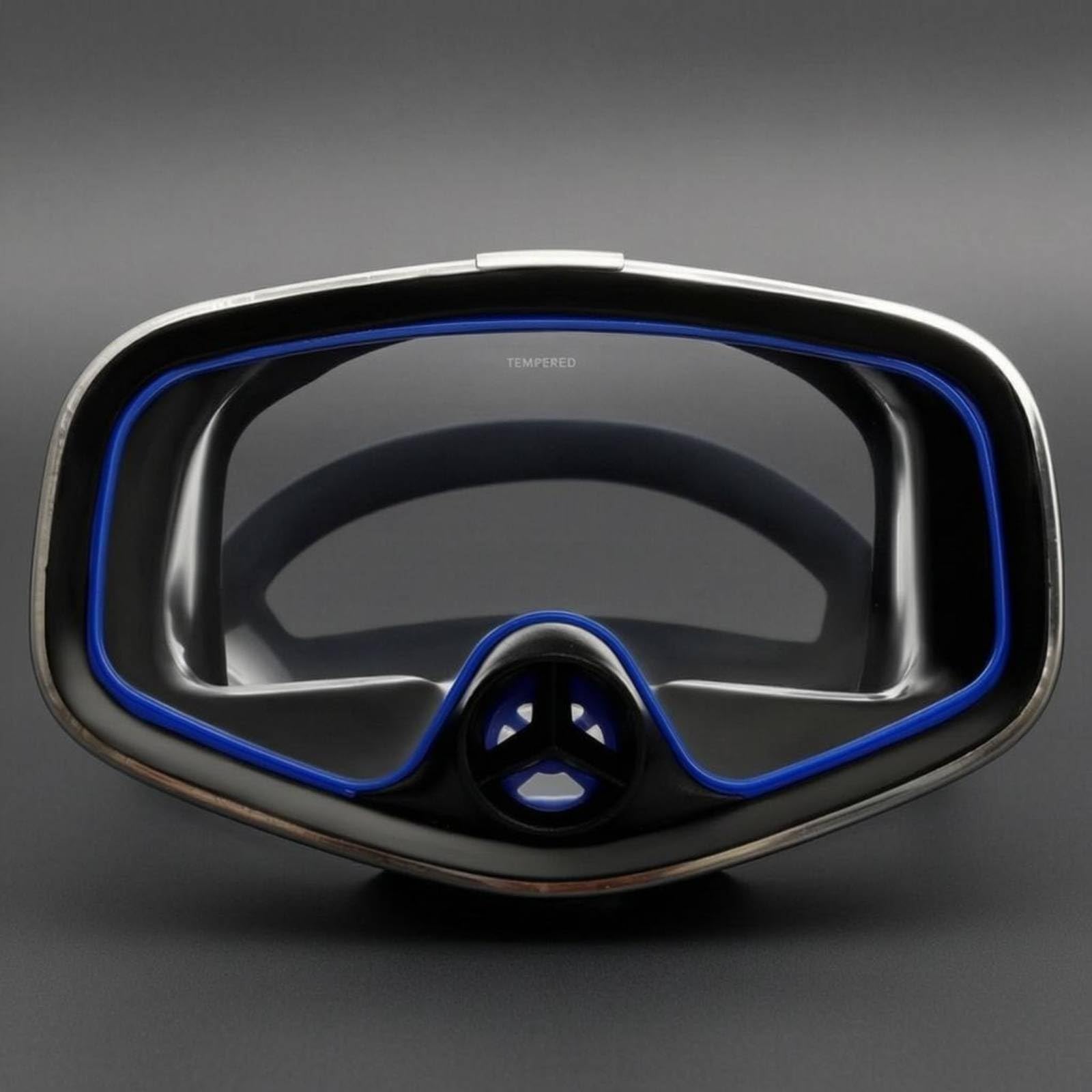 Milageto Gafas Buceo Panorámicas Visión Amplia Más Natación con Nariz Ajuste Cómodo Más Snorkel Completa para Adultos