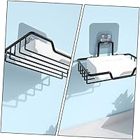 Vista 5 de Caja de acero inoxidable Jabonera Titular de jabón de cocina Soporte de jabón de succión al vacío Caja de jabón de baño Jabonera Fregadero Soporte