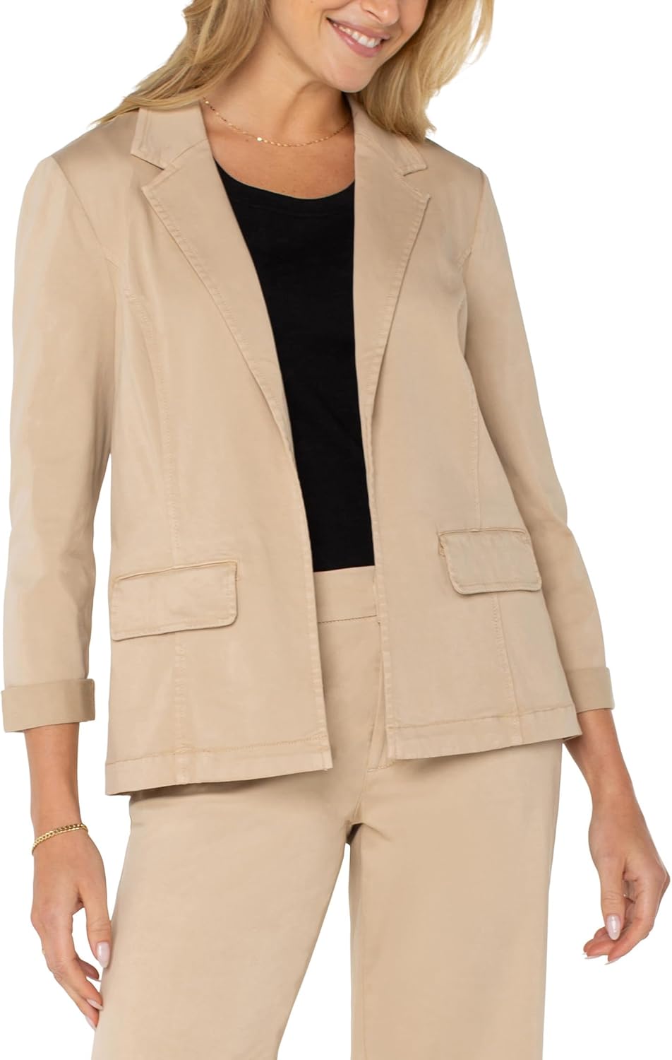 Liverpool Los Angeles Petite Fitted Blazer