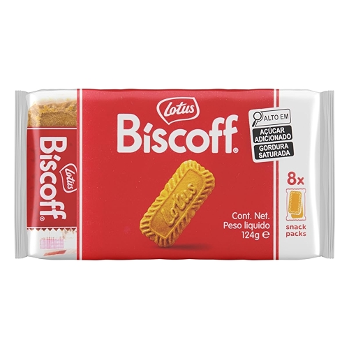 Lotus Biscoff Biscoito Doce Pacote 124G Lotus Biscoff Biscoito Doce Pacote 124G