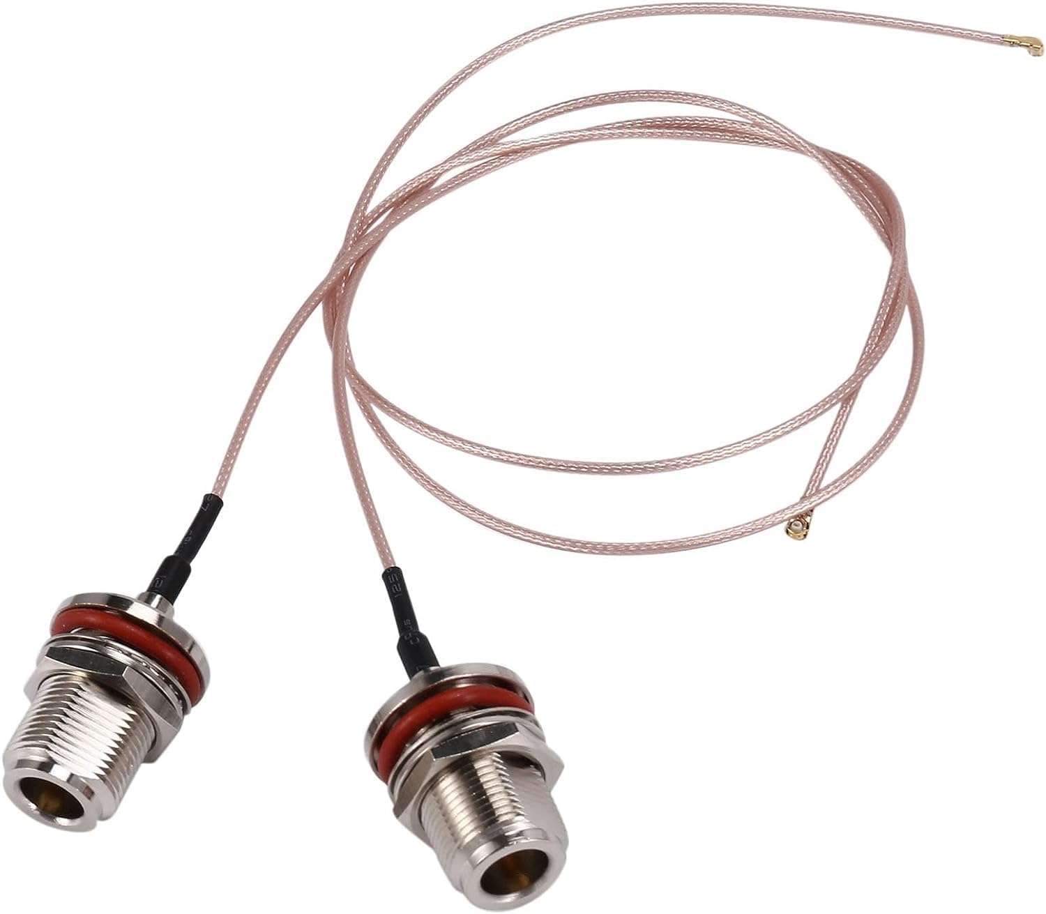 Amazon.co.jp: 2個 I IP UFL U.FL - Nメスナットバルクヘッド