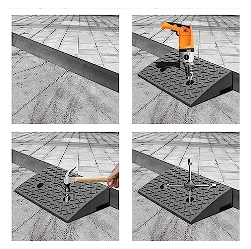 Rampas antideslizantes para sillas de ruedas evitando baches en aceras 7