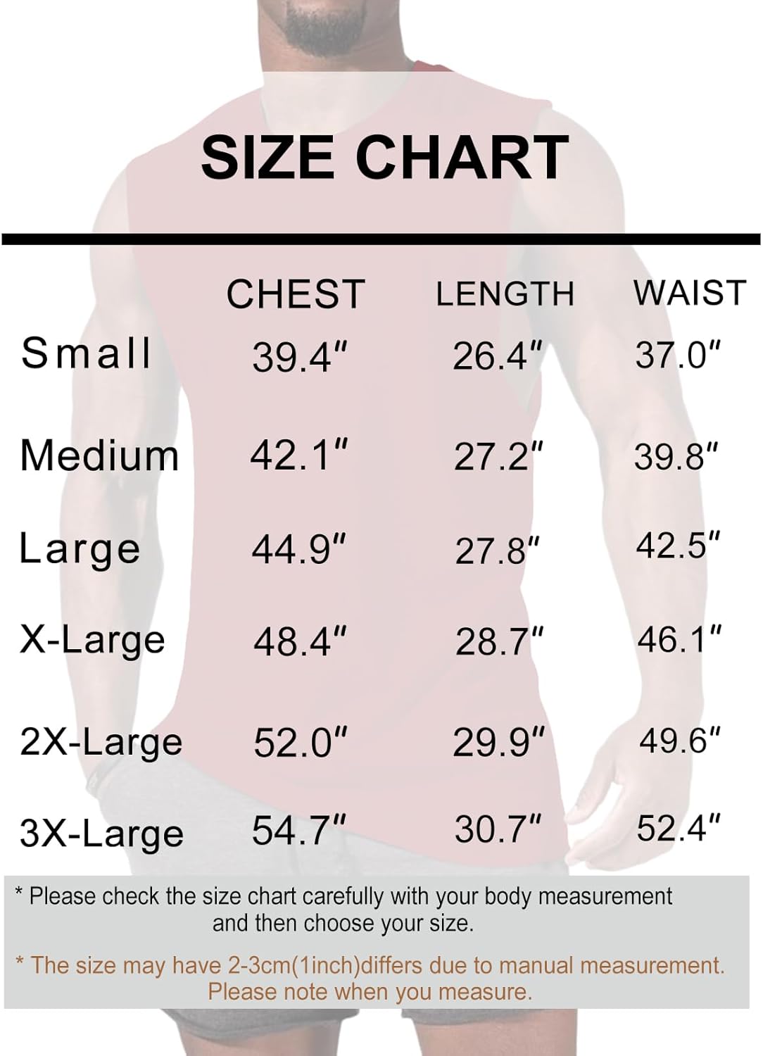 Mens Gym Workout Sleeveless T-Shirts Casual Tank Tops Muscle Cut Off Shirts - Image 6