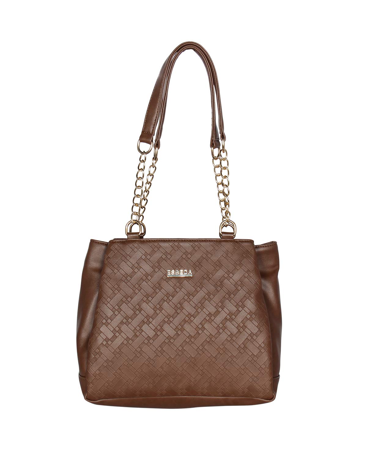 ESBEDA Chiku Colour Embossed Textured Handbag For Women (B07ZRLDBYP) Amazon Price History, Amazon Price Tracker
