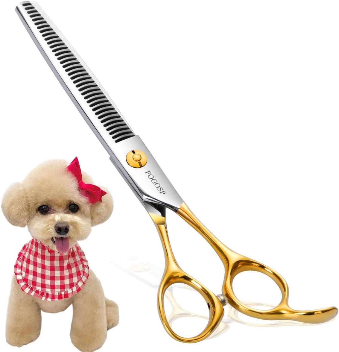 FOGOSP Dog Thinning Shears for Grooming 36 Teeth 6.5" Dog