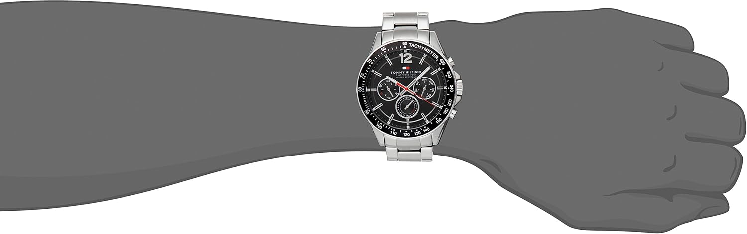 Tommy Hilfiger Men's 1791104 Sophisticated Sport Analog Display Quartz  Silver Watch : Clothing, Shoes \u0026 Jewelry - Amazon.com