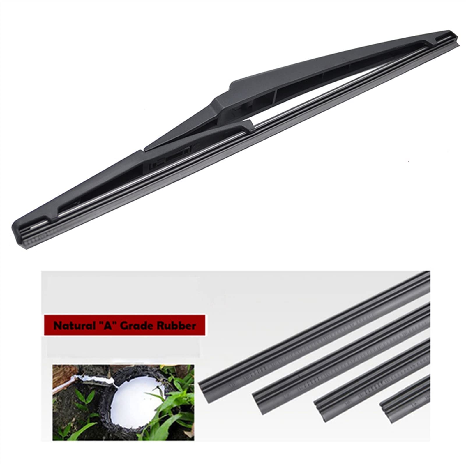 Limpiaparabrisas Trasero De 12 "para Parabrisas De Coche, Limpiaparabrisas De Ventana Trasera Para Hyundai I20 PB 2008 2009 2010 2011 2012 2013 2014 Parabrisas