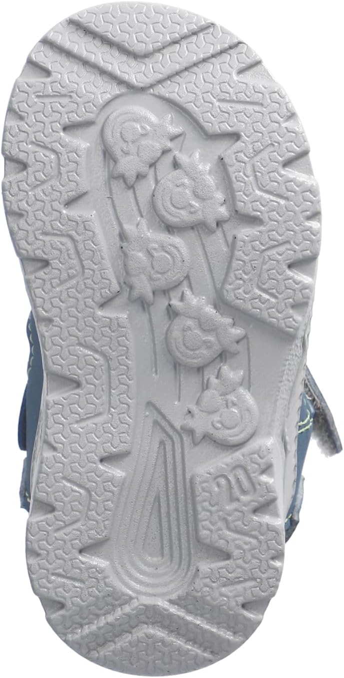 RICOSTA Gery Boys and Girls Sandals - Learn to Walk Shoes, Width: Medium