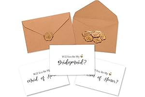 Exquisite Bridesmaid Proposal Card Set: A Touch of Elegance for Your Special Day