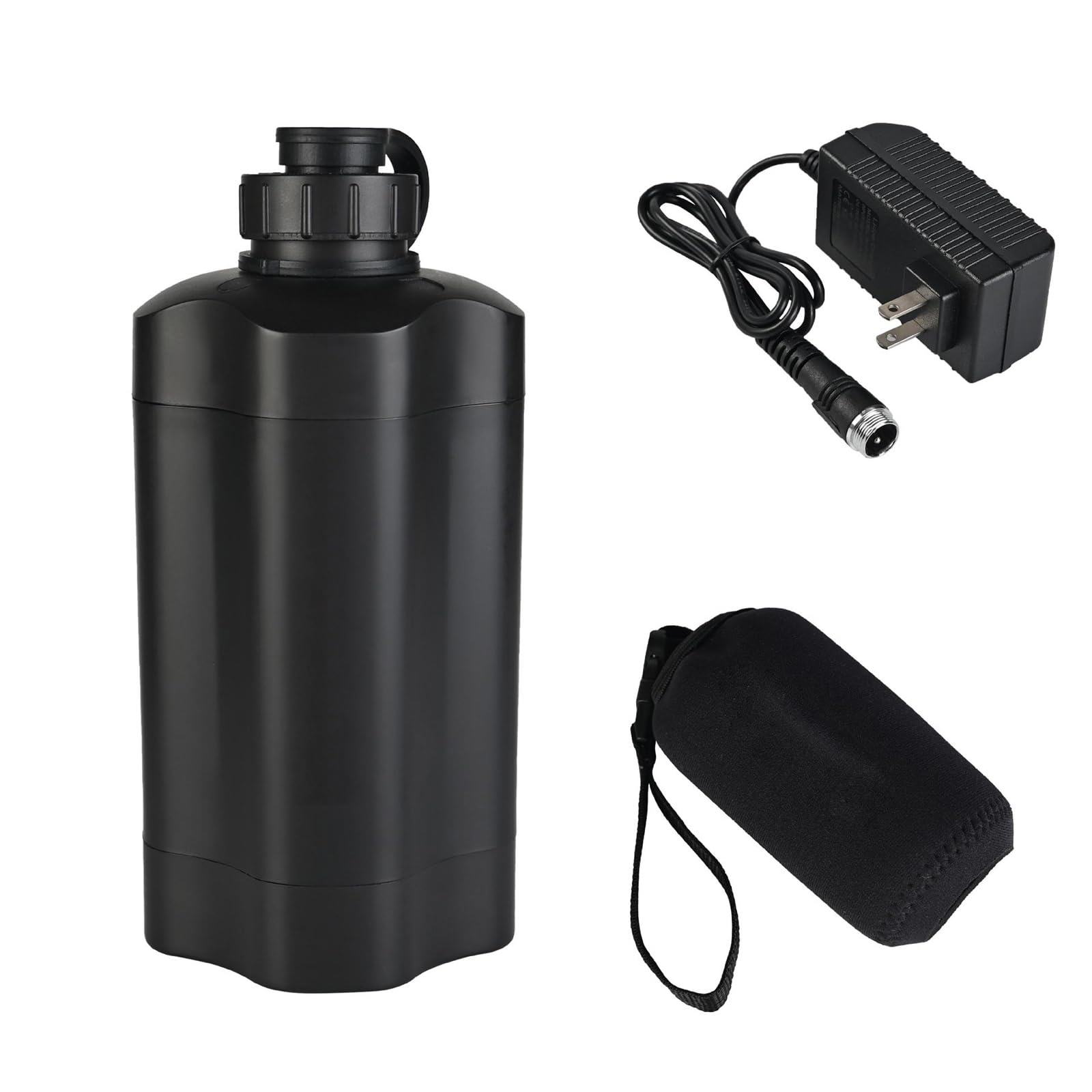 Lithium Battery Pack 14.8V 5000mAh 10000mAh Replaceable Battery 14.8V Electric Winch Lithium Batteries with Charger for 0-150W Motor Conversion Kit