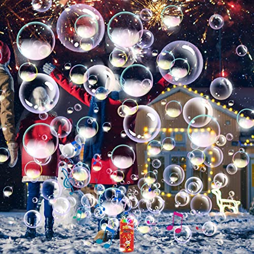 Máquina portátil de bolhas de fogos de artifício - Brinquedos para máquinas de bolhas de fogos de ar