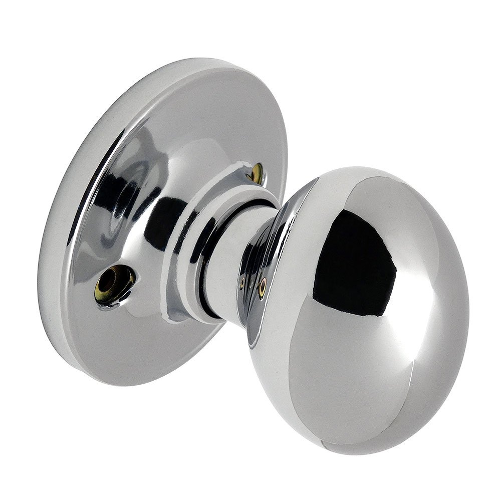 Designers Impressions Somerset Design Polished Chrome Dummy Door Knob (Non-Functional)