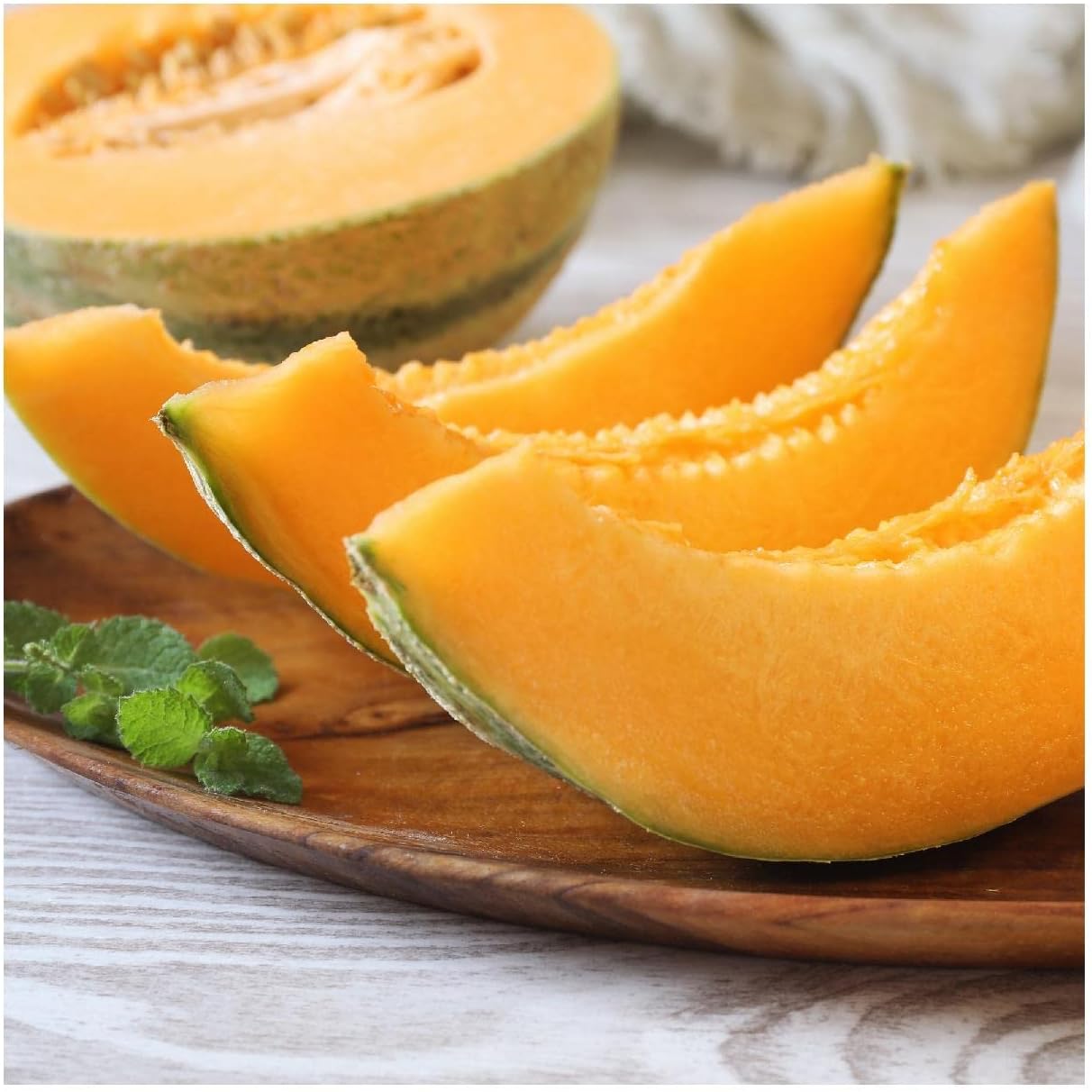 Everwilde Farms - 1 Lb Organic Hales Best Jumbo Melon Seeds - Gold Vault Packet