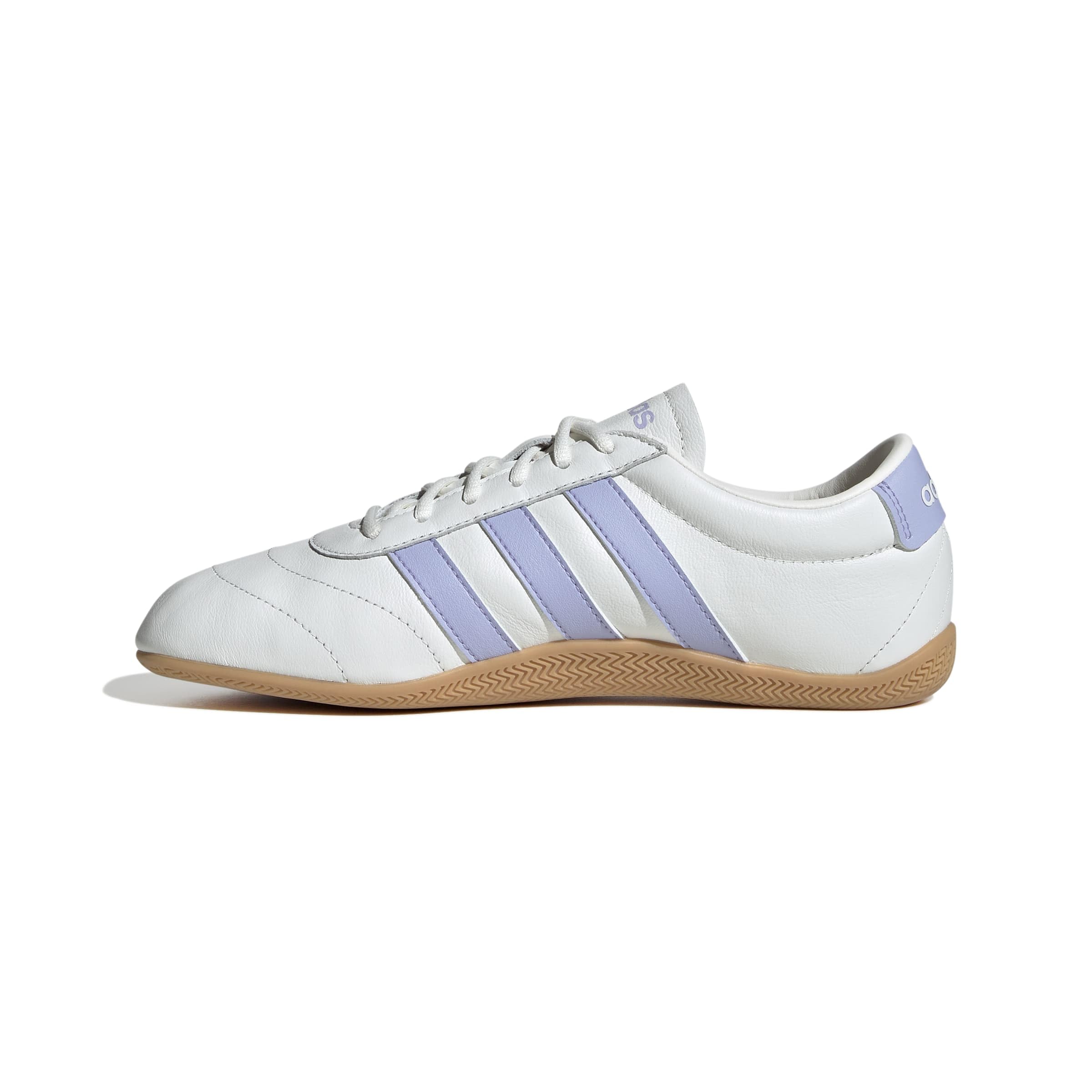 

                                                    Adidas Women's Grand Court Low Top, White/Violet T