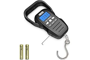 Dr.meter Pesa Digital de Mano para Pescar con Pantalla LCD