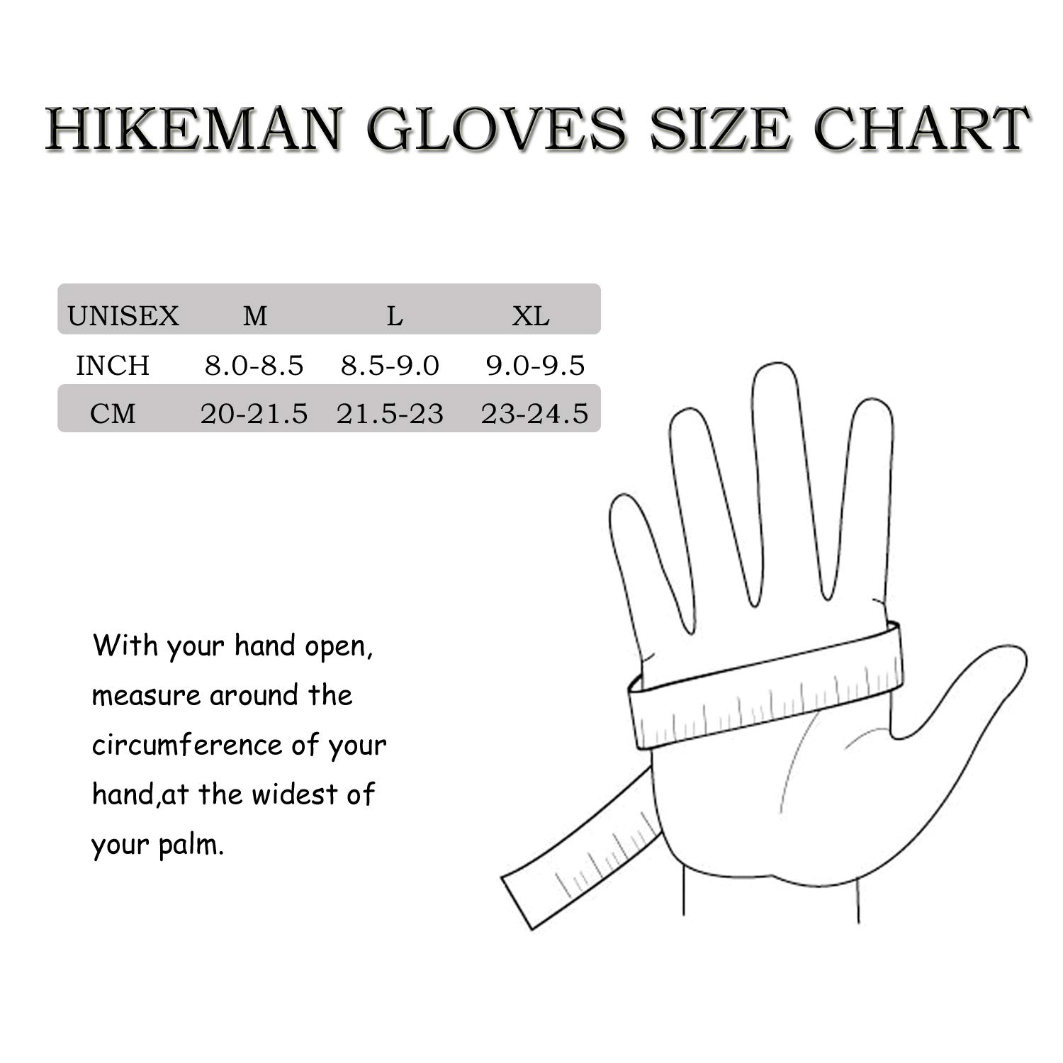 HIKEMAN Guanti per Softair per Uomini e Donne, con Schermo Touch Screen Completo, per Caccia, tiro, Moto, Ciclismo, Trekking, sonnecchiature, Industria Pesante