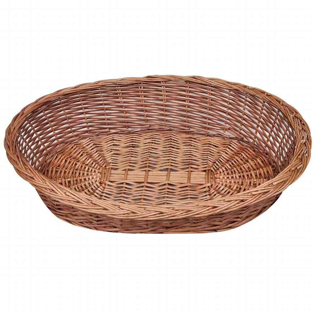 Cesto per Cani in Vimini Naturale 90 cm