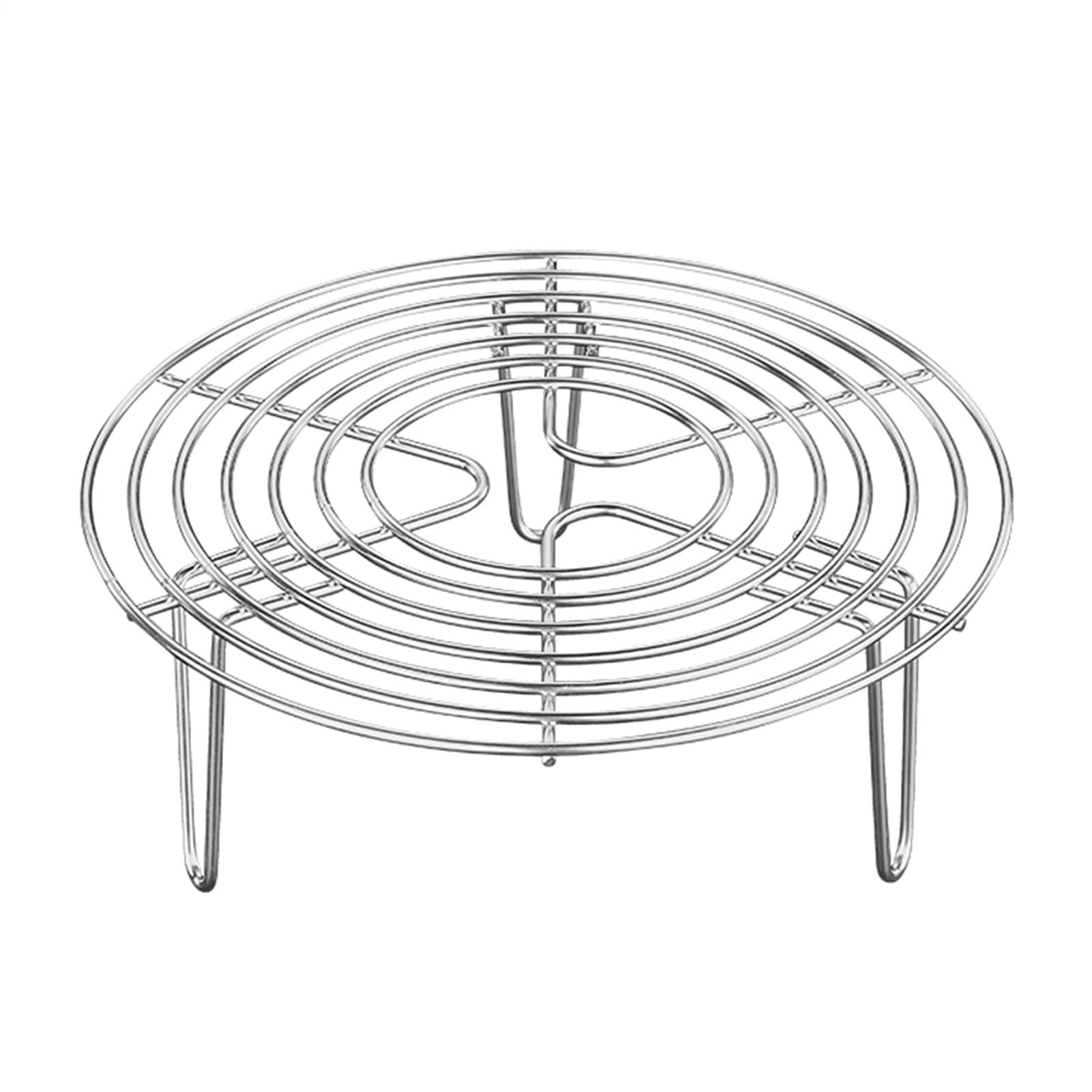 Bandeja de vapor lavable multifuncional con soporte para cocinar alimentos al punto