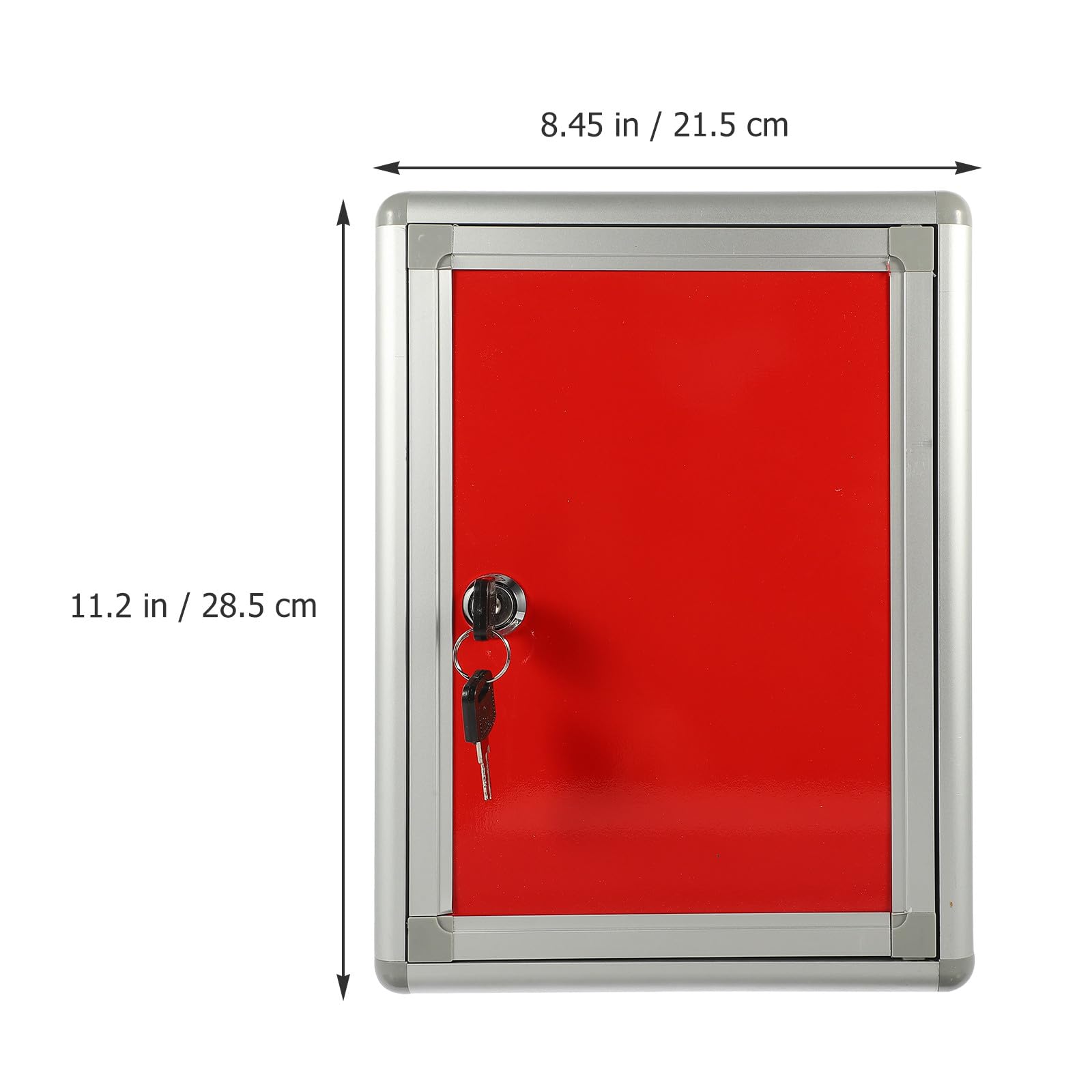 Sugerencias Diseño de Aleación Aluminio de Rojo Buzón Cerradura de Segura Simple y para Restaurantes y Oficinas