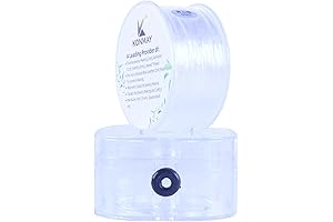 KONMAY 0.8mm Stretch Jewelry Fiber, 90 Yards