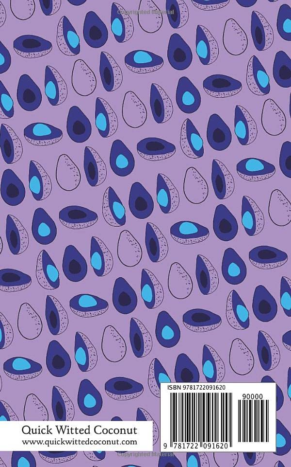 Avocado Notebook - 5x8 Inch Ruled Journal With Premium Matte Cover (96 Pages)