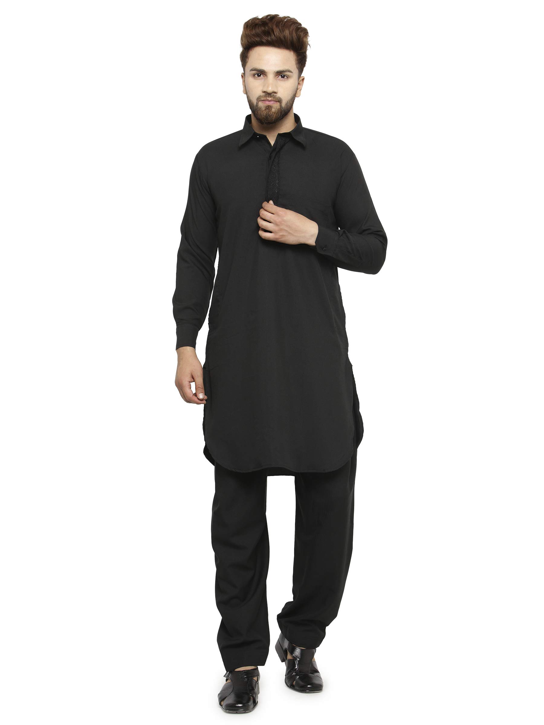Ben Martin Rich Cotton Blend Kurta Pyjama For Men