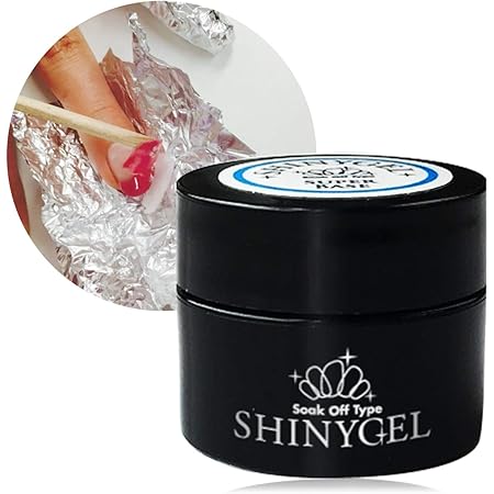 Amazon Co Jp Uv Led対応 Shinygel シャイニージェル 通常タイプ 爪を傷めない ジェルネイル クリア 100 純国産原料使用 18g ビューティー