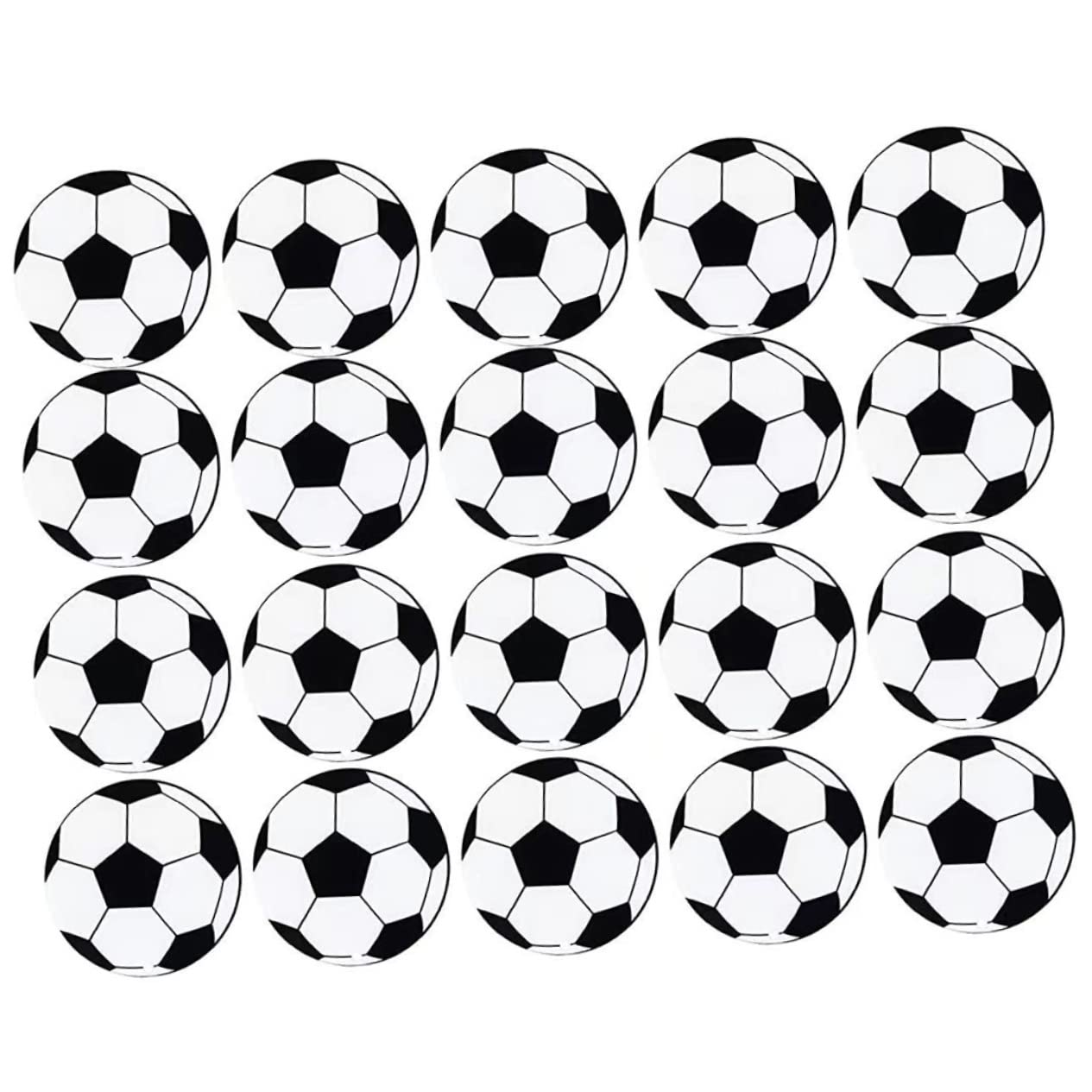 Vaguelly 20juegos Llavero De Fútbol Acrílico Llavero De Balón Deportivo Diy Decoración Balón De Fútbol Para Fiestas Deportivas