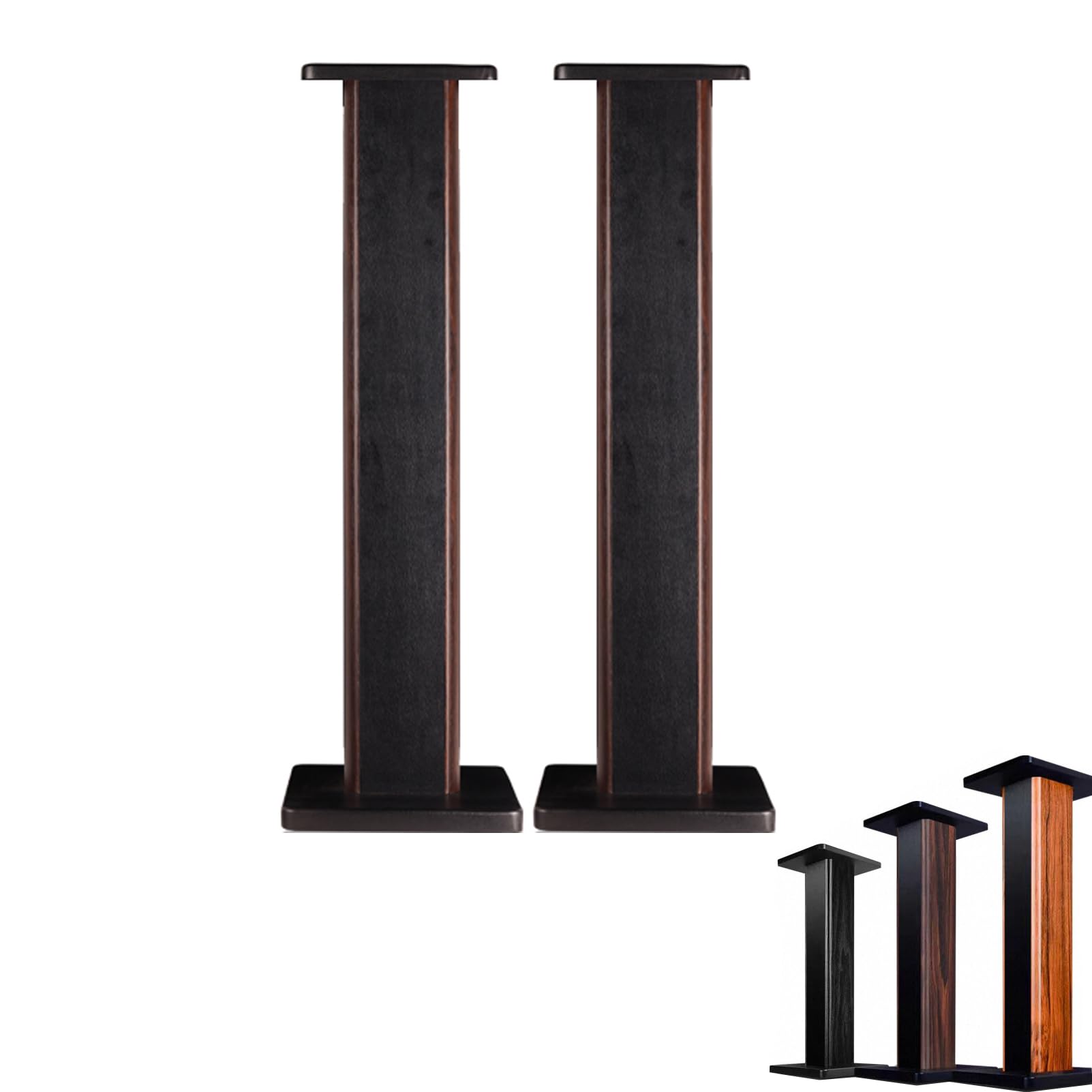Soporte Universal Altavoz 90cm - Pies para Altavoces Grandes de Suelo, Madera Maciza Estable con Relleno Arena, Home Cinema/Bluetooth