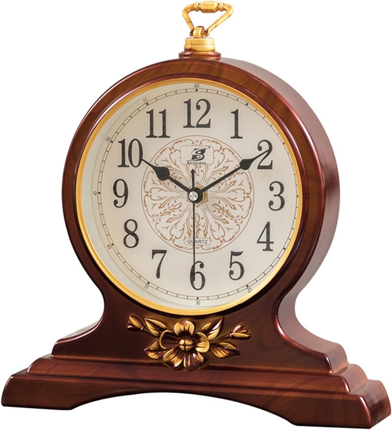 Reloj de mesa silencioso para decorar el escritorio de la oficina