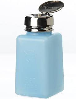 I.C. ESD Safe Solvent Dispenser with Standard Pump, Anti-Contamination, Leak-Proof, Static-Dissipating, Recyclable MDPE, 2 mL Dispense Rate, USA (SD-8-ESD)