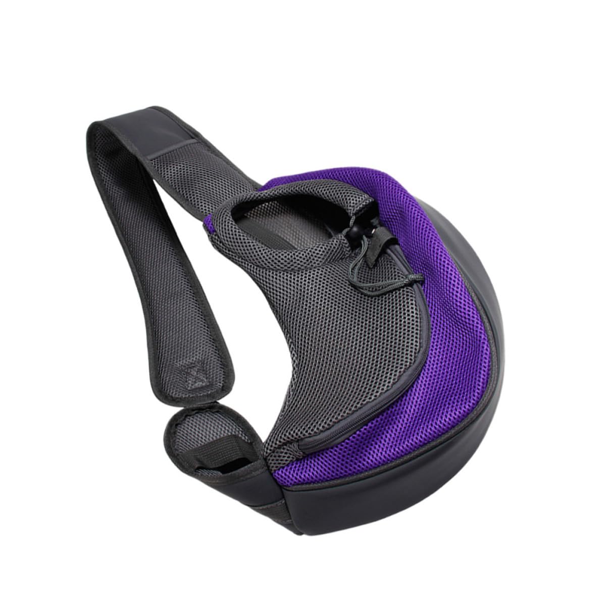 Bandolera transportín de poliéster para perros con correa ancha ergonómica