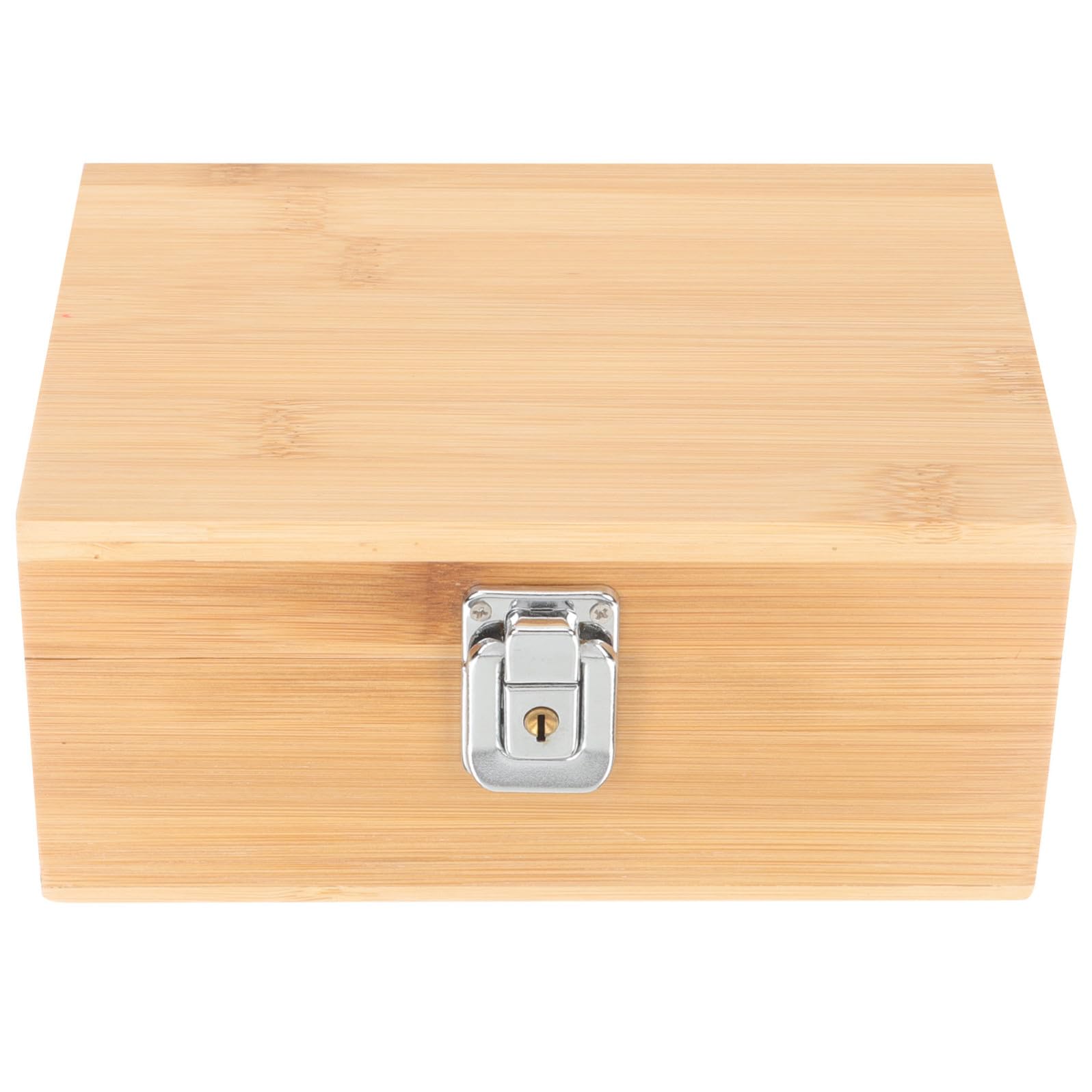 POPETPOP Humidor da Viaggio in Legno Resistente All'usura per Conservare Sigari Freschi, Scatola Porta Sigari Portatile dal Design Semplice e Moderno per Esterni
