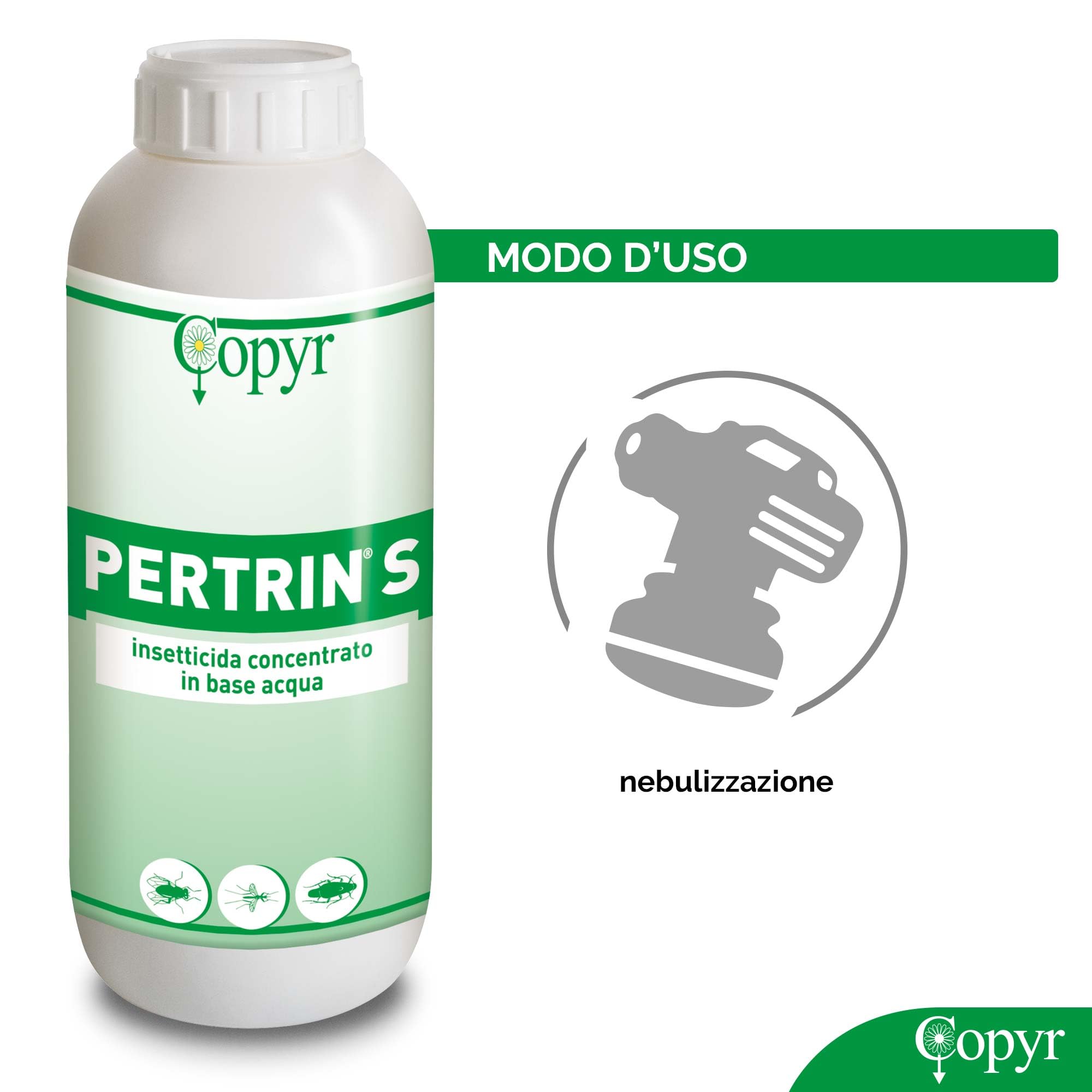 copyr pertrin S insecticida, concentrado en permithrin de y tetrap ermit hrin Base, instantánea y anhaltende Efecto