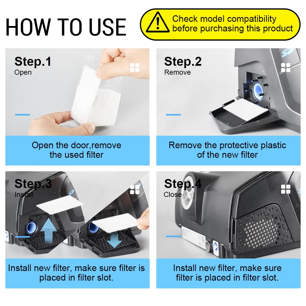 Hasthip® 70PCS CPAP machine replacement filter for cotton filter only filters for resmed airsense10/aircurve10/s9 CPAP machine. Hasthip® 70PCS CPAP machine replacement filter for cotton filter only filters for resmed airsense10/aircurve10/s9 CPAP machine.