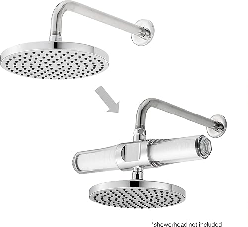 Miniatura 2 de Sonaki VitaPure - Filtro de ducha universal dual en línea - 400SPX - Filtración de sedimentos y fibra de carbono activado - Para sedimentos, óxido,