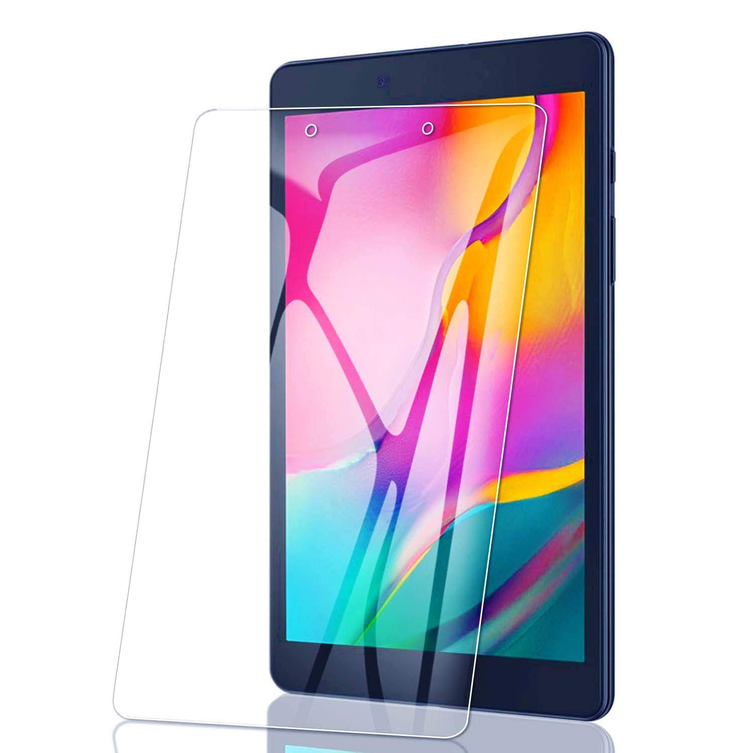 [2 Packs] Galaxy Tab A 8.0 (2019) Screen Protector, 9H Hardness Ultra-thin Shatterproof Anti-Scratch HD Clear Tempered Glass Screen Protector for 8.0'' Samsung Galaxy Tab A 8.0 (2019) [SM-T290/T295]