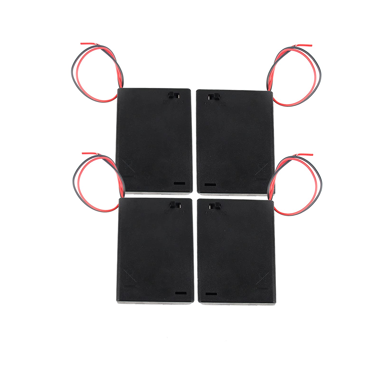 AAALaser module battery holder with wire The battery holder box can be moved (batteries not included) (S063-Battery holder-4pack)-image-32