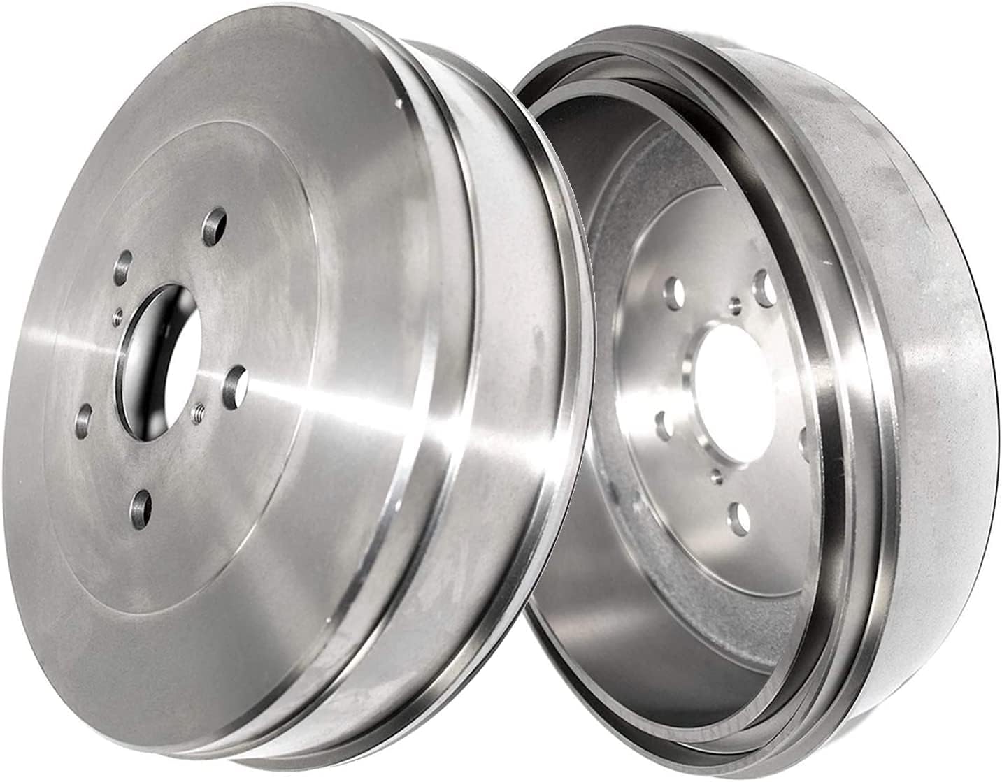 Detroit Axle - Rear Brake Kit for 04-10 Toyota Sienna Brake Drums Semi-metallic Brakes Shoes 2004 2005 2006 2007 2008 2009 2010 Replacement: 12.04" inch Rear Drums