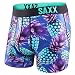 Saxx Mens Fuse Boxers Underwear Medium Pineapple Bomb