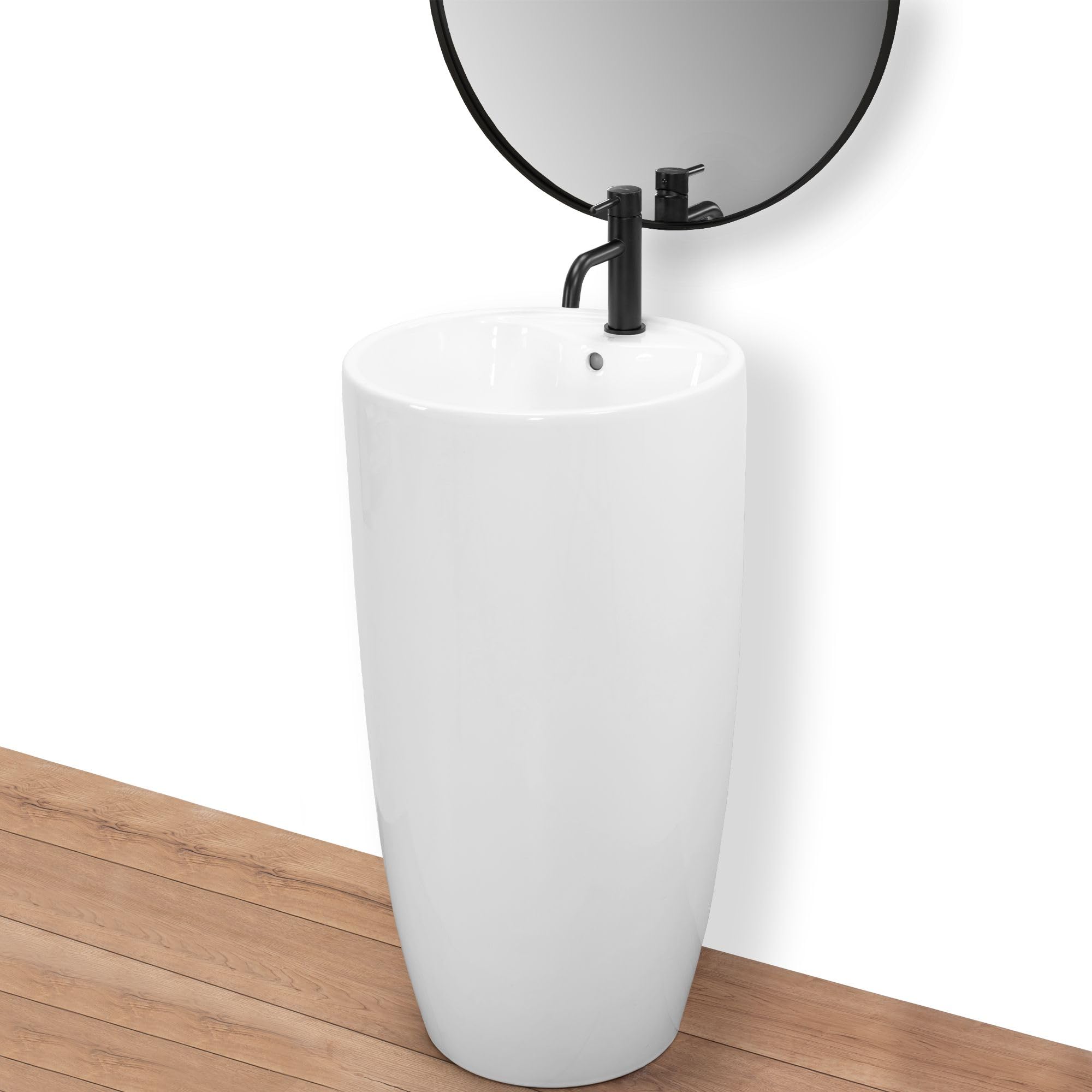 Lavabo De Pie Rea Anya Blanco