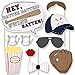 Big Dot of Happiness Batter Up - Baseball Photo Booth Props Kit 20 Count