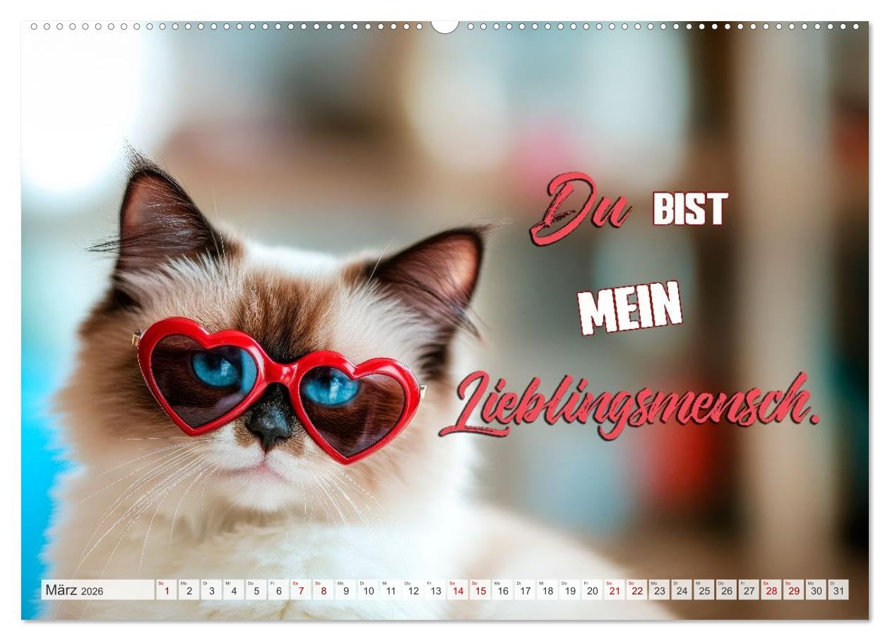 HERZENSSACHE Liebe und Dankbarkeit schenken (hochwertiger Premium Wandkalender 2026 DIN A2 quer), Kunstdruck in Hochglanz: Momente voller Freude und Inspirationen (CALVENDO Menschen)
