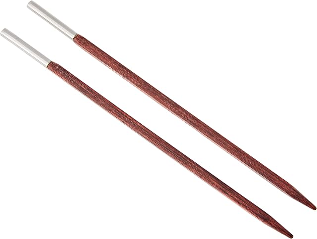 KnitPro KP25401 4 mm Cubics Interchangeable Circular Needles, Rosewood