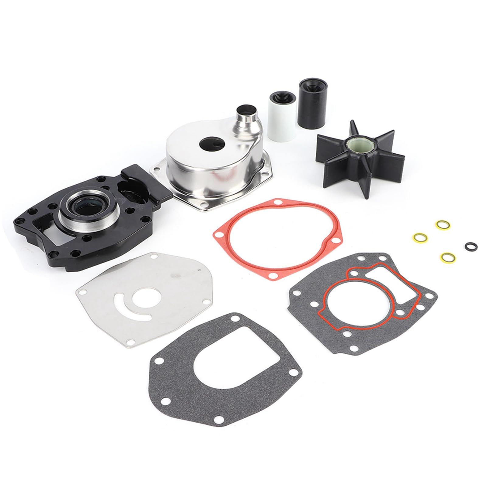 KKPLZZ Kit de Impulsor de Bomba de Agua 46-8M0113799 Caucho 60-125