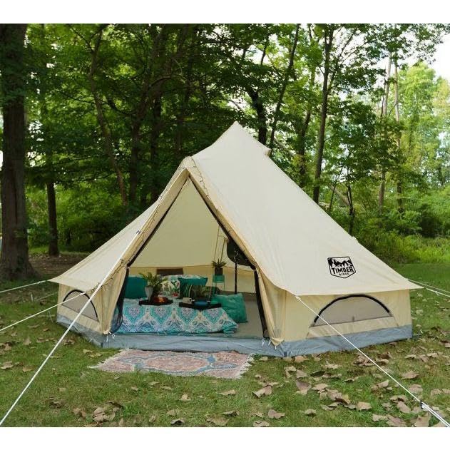 【未使用品】TIMBER RIDGE 6人用パオテント　ワンポール Amazon.co.jp: ティンバーリッジ 6人用 パオテント ワンポール