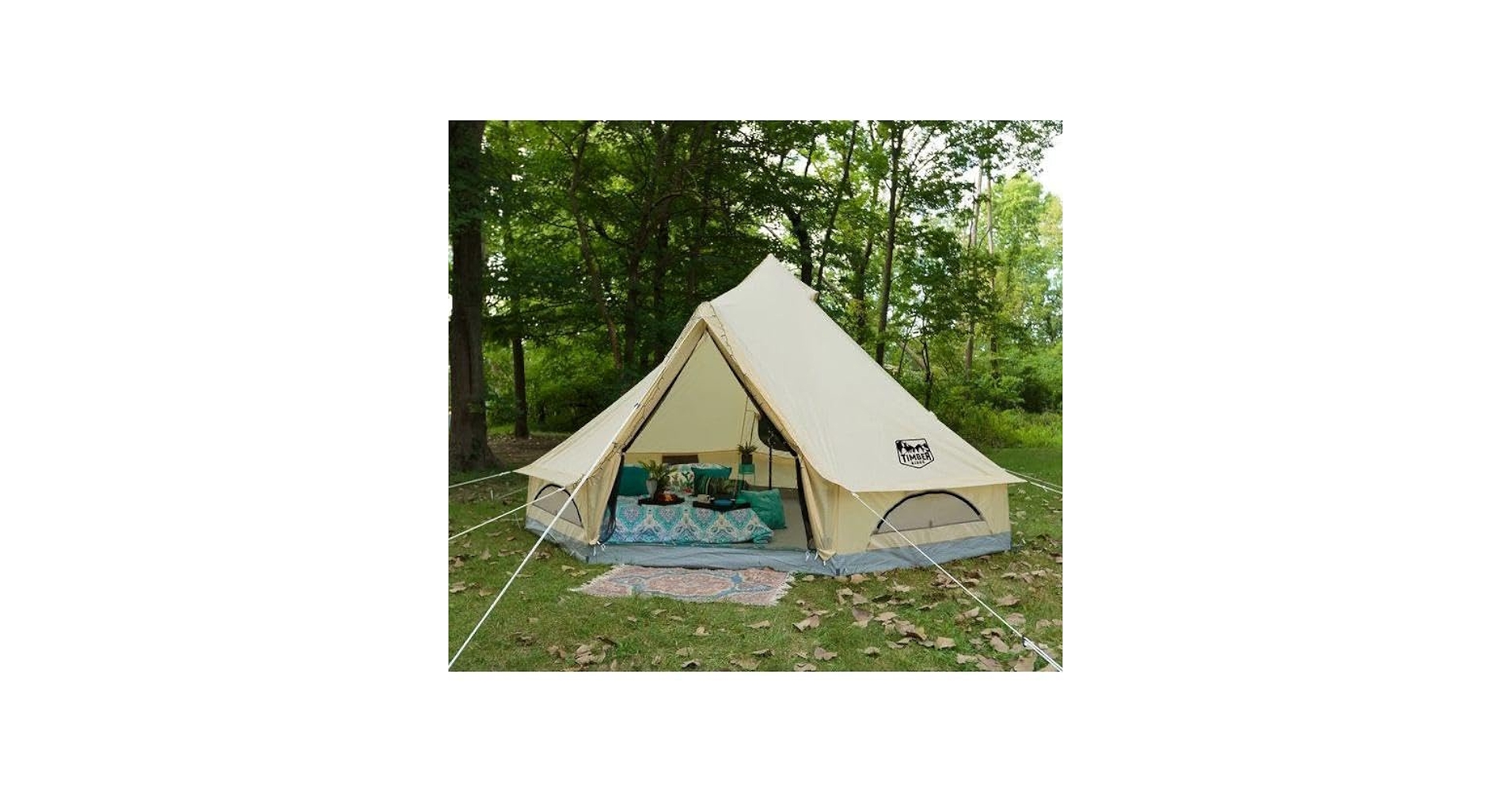 【未使用品】TIMBER RIDGE 6人用パオテント　ワンポール Amazon.co.jp: ティンバーリッジ 6人用 パオテント ワンポール